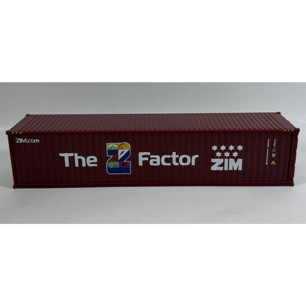 Atlas O Scale ZIM (Z Factor) Train Intermodal Container - Picture 2 of 11